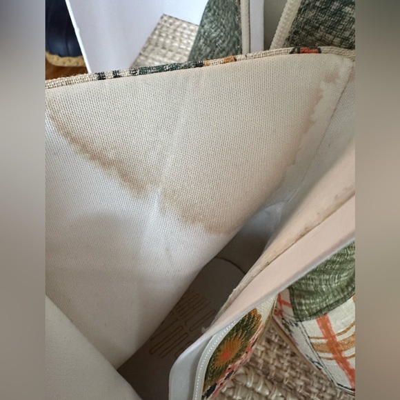 CHARLOTTE STONE 9 Paz Clog Boot in Ida Patchwork Platform Wood Chunky Heel - Picture 12 of 14